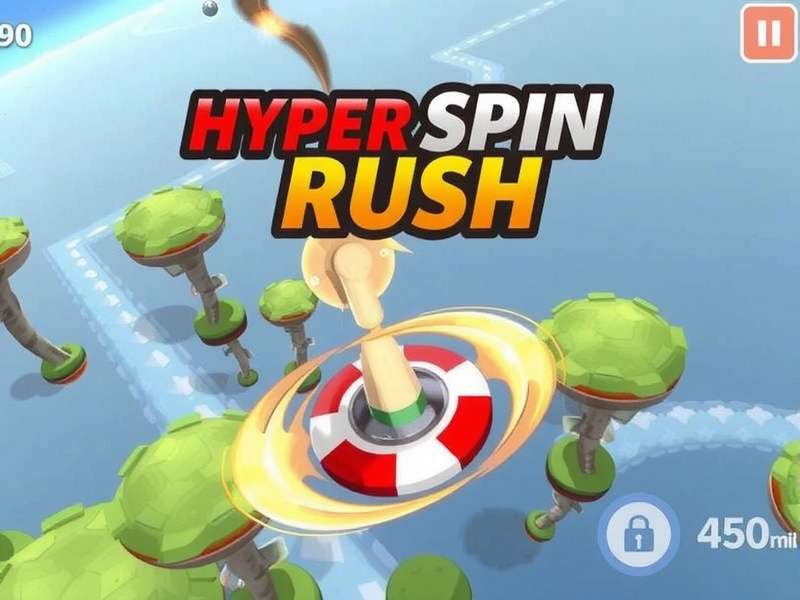 Hyper Spin Rush Gameplay Screenshot